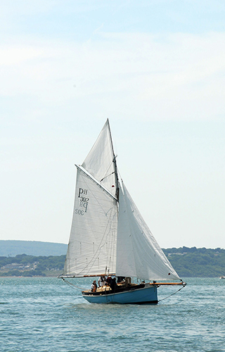 Spinaway X on the Solent