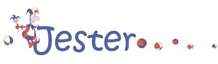 Jester - A logo for a yacht case study illustration 2