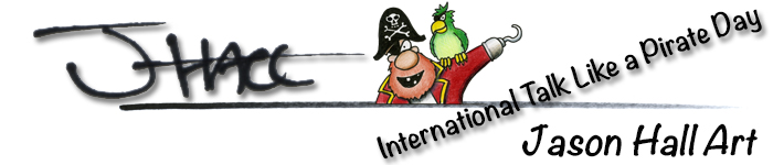 Jasonhallart - Talk Like a Pirate Logo